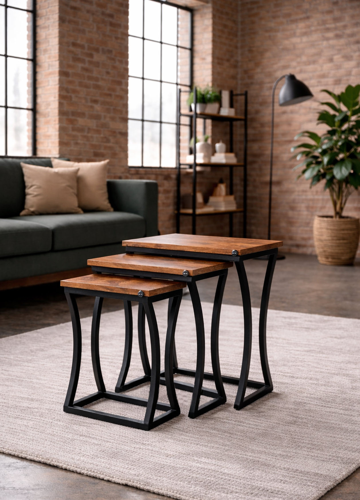 kassel bijzettafel 3st