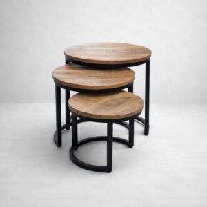 bijzettafels mango blank 3 shks klein